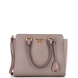 Convertible Tote Saffiano with Soft Calf Small