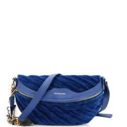 Souvenir Belt Bag Quilted Velvet XS
