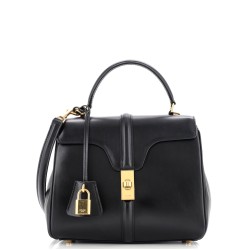 16 Top Handle Bag Smooth Calfskin Small