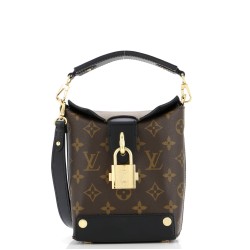 Bento Box Handbag Reverse Monogram Canvas