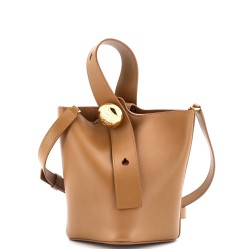Pebble Bucket Bag Leather