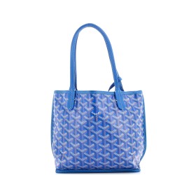 Anjou Reversible Tote Coated Canvas Mini
