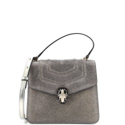 Serpenti Forever Top Handle Bag Stingray Small