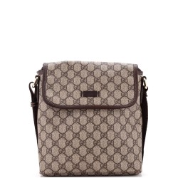 Flap Messenger GG Coated Canvas Small