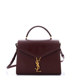 Cassandra Top Handle Bag Leather Medium