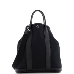 Garden File Tote Toile and Leather 28