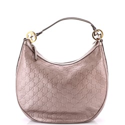 Twins Hobo Guccissima Leather Medium