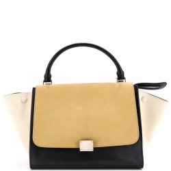Tricolor Trapeze Bag Leather Medium