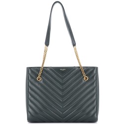 Tribeca Shopping Tote Matelasse Chevron Leather Medium