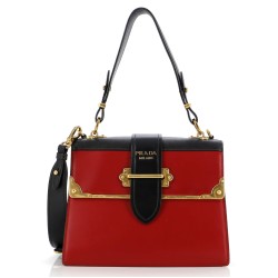Cahier Convertible Shoulder Bag City Calf and Saffiano Medium