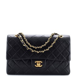 Vintage Classic Double Flap Bag Quilted Lambskin Medium