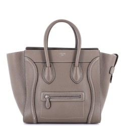 Luggage Bag Grainy Leather Mini