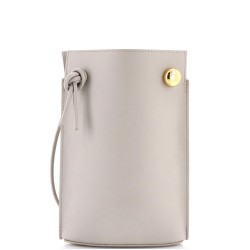 Dice Pocket Crossbody Bag Leather
