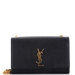 Classic Monogram Crossbody Bag Grainy Leather Medium