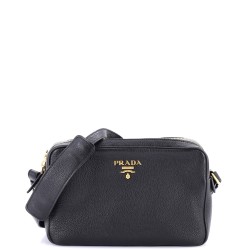 Double Zip Camera Bag Vitello Phenix Medium