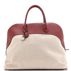Bolide Bag Canvas with Leather 45