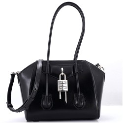 Antigona Lock Bag Leather Mini