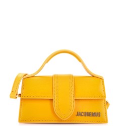 Le Bambino Top Handle Flap Bag Leather