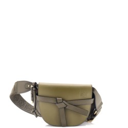 Gate Dual Shoulder Bag Leather Mini