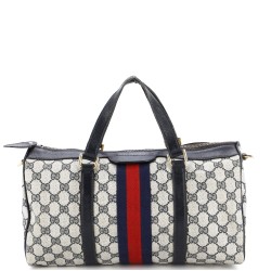 Vintage Web Boston Bag GG Canvas Medium