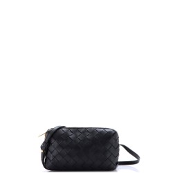 Zip Crossbody Bag Intrecciato Nappa Mini