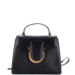 Thalia Top Handle Flap Bag Leather Medium