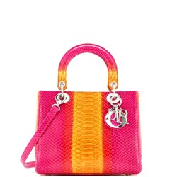 Lady Dior Bag Python Medium