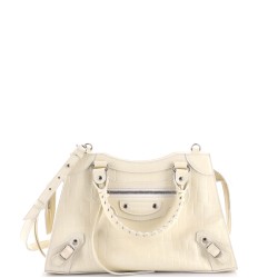 Neo Classic City Bag Crocodile Embossed Leather Small