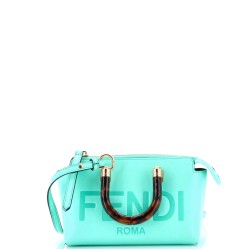 Logo By The Way Top Handle Bag Embossed Leather Mini
