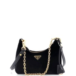 Re-Edition Shoulder Bag Velvet Mini