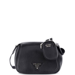 Re-Edition Flap Shoulder Bag Vitello Daino Small