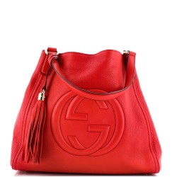Soho Shoulder Bag Leather Medium