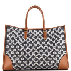 Horizontal Cabas Tote Triomphe Canvas