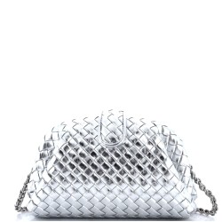 Lauren 1980 Clutch with Chain Intrecciato Nappa Teen