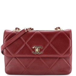Trendy CC Flap Bag Quilted Lambskin Medium
