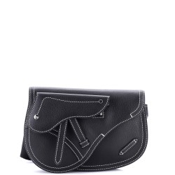 Saddle Messenger Pouch Leather
