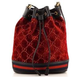 Bucket Bag GG Velvet Medium