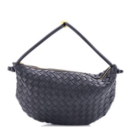 Turn Pouch Intrecciato Nappa Medium