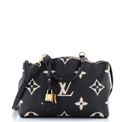 Petit Palais Handbag Bicolor Monogram Empreinte Giant