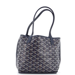 Anjou Reversible Tote Coated Canvas Mini