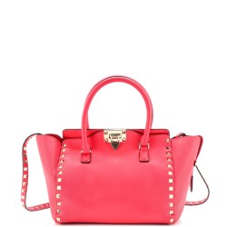Rockstud Tote Rigid Leather Small