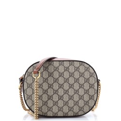 Chain Crossbody Bag GG Coated Canvas Mini