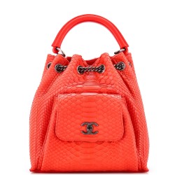 Urban Luxury Backpack Python Medium