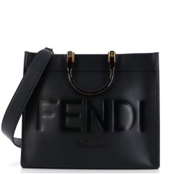 Sunshine Shopper Tote Leather Medium