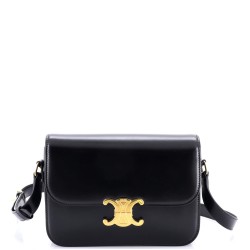 Triomphe Shoulder Bag Smooth Calfskin Medium