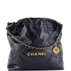 22 Chain Hobo Quilted Calfskin Medium