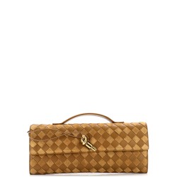 Andiamo Top Handle Clutch Intrecciato Nappa Long