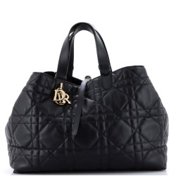 Toujours Tote Bag Macrocannage Quilt Calfskin Large