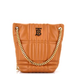 Lola Bucket Bag Quilted Lambskin Small
