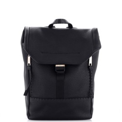 Selleria Flap Buckle Backpack Leather Mediium